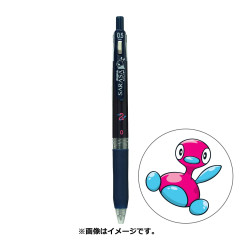 Japan Pokemon Sarasa Clip Gel Pen - Porygon2
