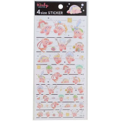 Japan Kirby 4 Size Sticker - Copy Ability