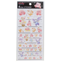 Japan Kirby 4 Size Sticker - Kirby & Friends