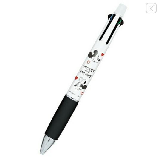 Japan Disney Jetstream 4&1 Multi Pen + Mechanical Pencil - Mickey & Minnie - 1