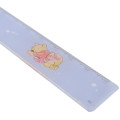 Japan Disney 17cm Ruler - Winnie the Pooh / Good Night - 2