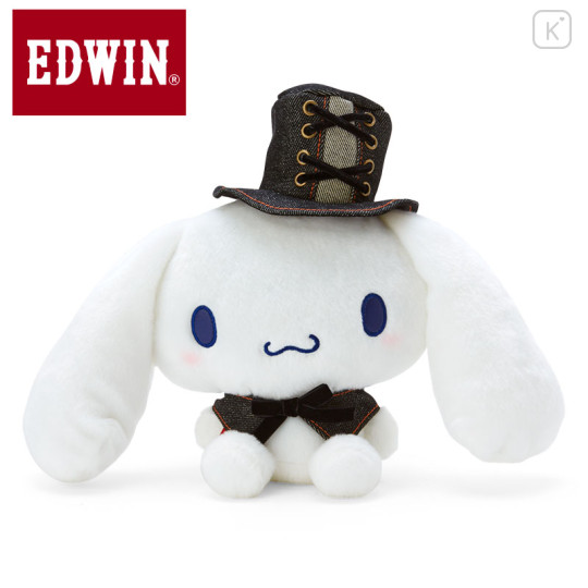 Japan Sanrio × Edwin Plush Toy - Cinnamoroll - 1