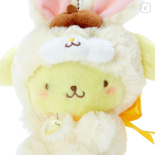 Japan Sanrio Original Mascot Holder - Pompompurin／Fairy Rabbit - 3