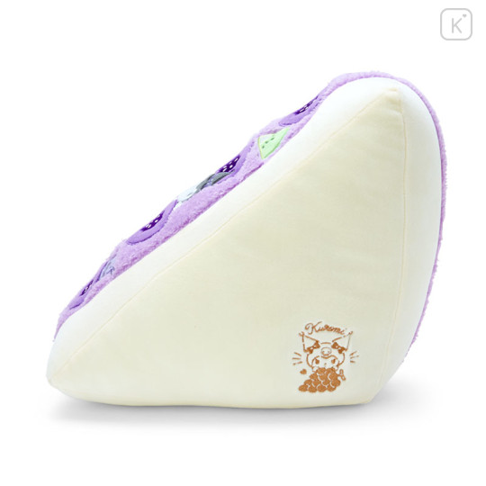 Japan Sanrio Original Cushion - Kuromi / Fruit Sandwich - 2