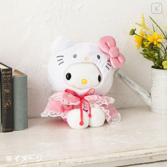 Japan Sanrio Plush Costumer (L) - Hello Kitty / Lace Cape - 6