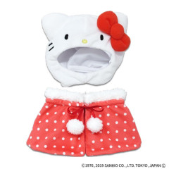 Japan Sanrio Plush Costumer (M) - Hello Kitty / Poncho & Headgear