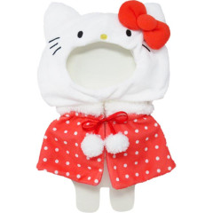 Japan Sanrio Plush Costumer (L) - Hello Kitty / Poncho & Headgear