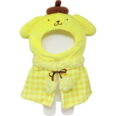 Japan Sanrio Plush Costumer (L) - Pompompurin / Poncho & Headgear
