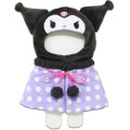 Japan Sanrio Plush Costumer (L) - Kuromi / Poncho & Headgear - 1