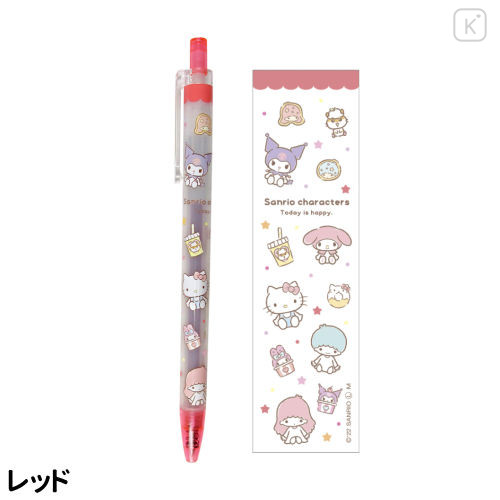 Japan Sanrio Gel Pen 6 Color Set - Sanrio Characters - 3