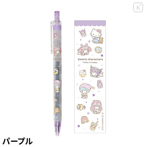 Japan Sanrio Gel Pen 6 Color Set - Sanrio Characters - 5