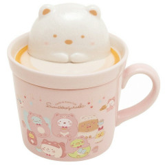 Japan San-X Mascot Mug - Sumikko Gurashi Shirokuma / Bear Cafe at Home