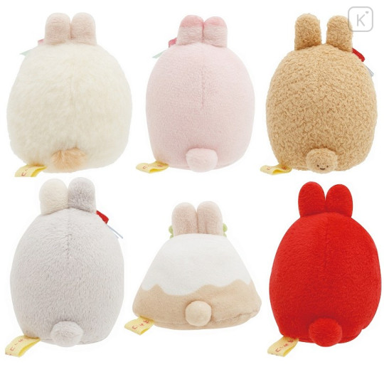 Japan San-X Tenori Plush (SS) 6pcs Set - Sumikko Gurashi : Year of the Rabbit - 2