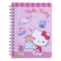 Sanrio A6 Twin Ring Notebook - Hello Kitty / Shopping - 1