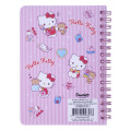 Sanrio A6 Twin Ring Notebook - Hello Kitty / Shopping - 2