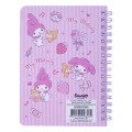 Sanrio A6 Twin Ring Notebook - My Melody / Sweets - 2