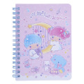 Sanrio A6 Twin Ring Notebook - Little Twin Stars / Performance - 1