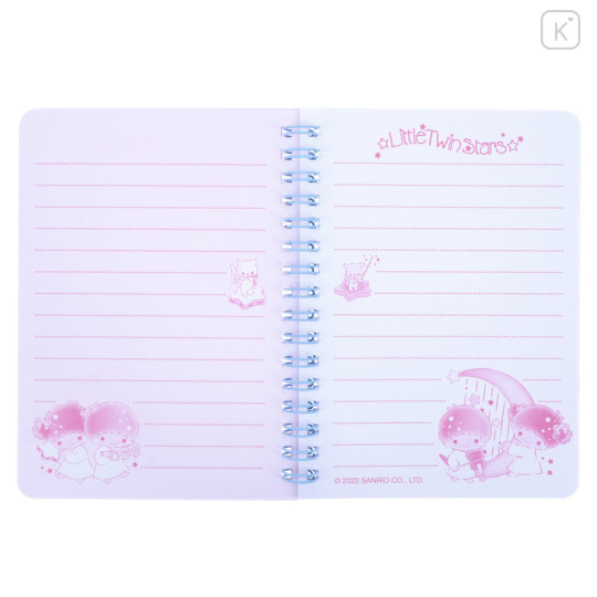 Sanrio A6 Twin Ring Notebook - Little Twin Stars / Performance - 3