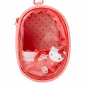 Japan Sanrio Original Plush Pouch - Hello Kitty / Enjoy Idol - 3