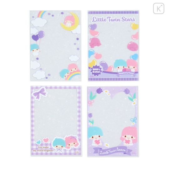 Japan Sanrio Original Trading Card Sleeve - Little Twin Stars / Enjoy Idol - 1