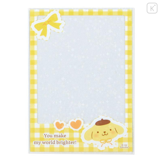 Japan Sanrio Original Trading Card Sleeve - Pompompurin / Enjoy Idol - 5