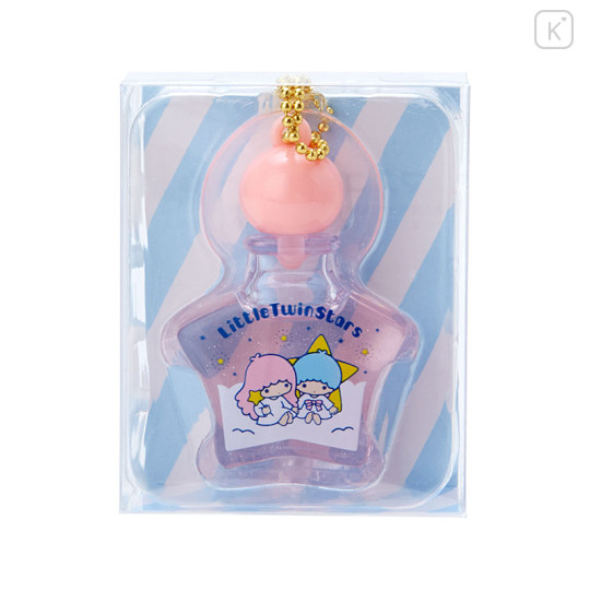 Japan Sanrio Original Perfume-shaped Charm Ball Chain - Little Twin Stars / Forever Sanrio - 3