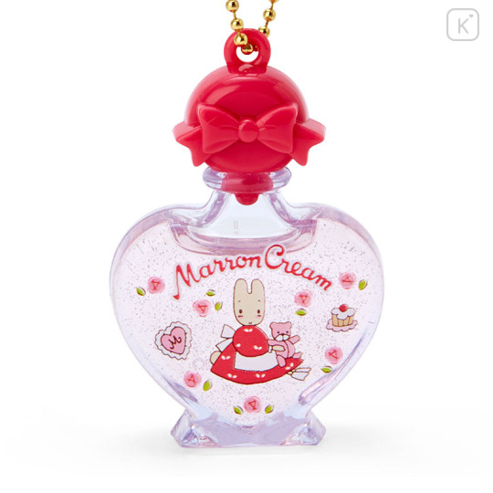 Japan Sanrio Original Perfume-shaped Charm Ball Chain - Marron Cream / Forever Sanrio - 2