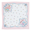 Japan Sanrio Original Handkerchief with Case Set - Little Twin Stars / Forever Sanrio - 3