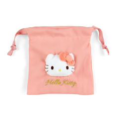Japan Sanrio Boa Face Purse - Hello Kitty / Nuance Color