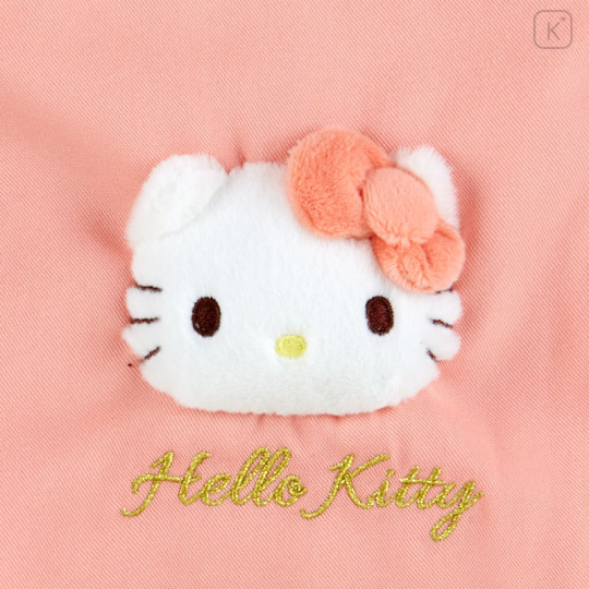 Japan Sanrio Boa Face Purse - Hello Kitty / Nuance Color - 3