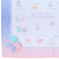 Japan Sanrio Original Handkerchief & Pouch Set - Little Twin Stars / Illustrated Book - 6