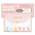 Japan Kirby Pocket Marker Sticky Note with Magnet Case - Copy Ability / Pupupu Land - 1