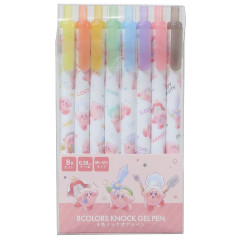 Japan Kirby Knock Gel Pen 8 Color Set - Copy Ability