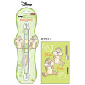Japan Disney Dr. Grip Play Border Shaker Mechanical Pencil - Chip and Dale / Nuts - 1
