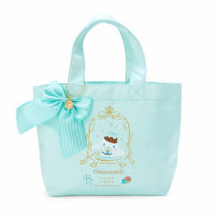 Japan Sanrio Original Ribbon Handbag - Cinnamoroll / Tea Room