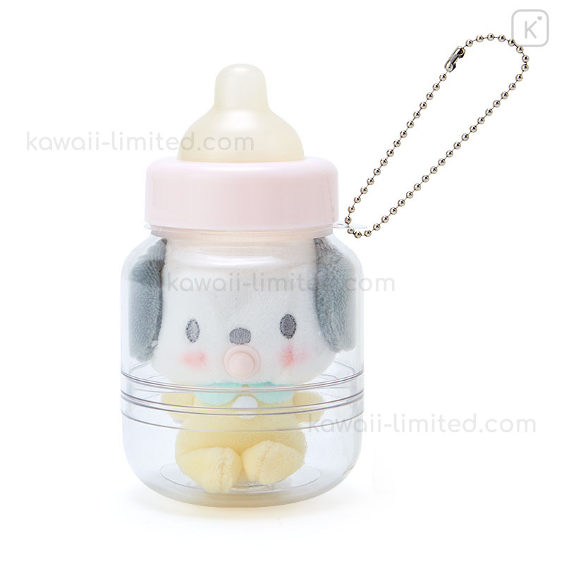 Japan Sanrio Original Mascot Holder - Pochacco / Baby Bottle