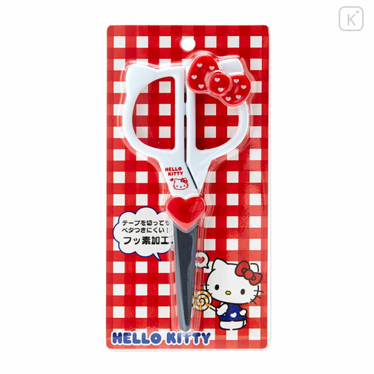 Japan Sanrio Original Face Scissors - Hello Kitty - 1