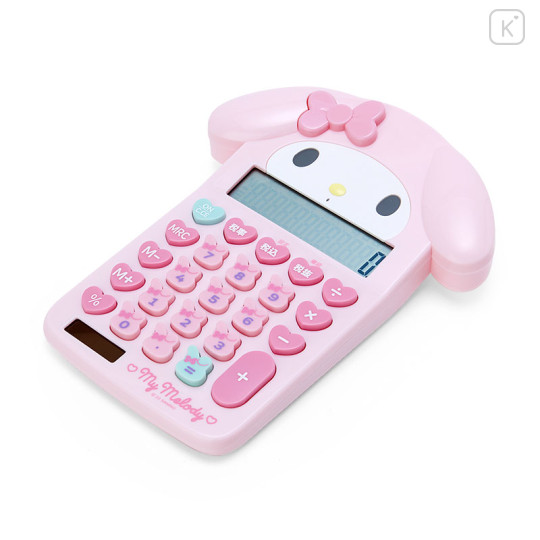 Japan Sanrio Original Face Key Calculator - My Melody - 1