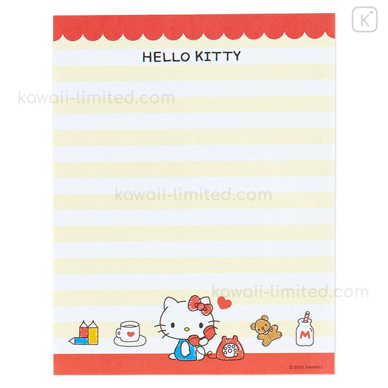 Japan Sanrio - Hello Kitty Mini Letter Set (Stuffed Toy Design