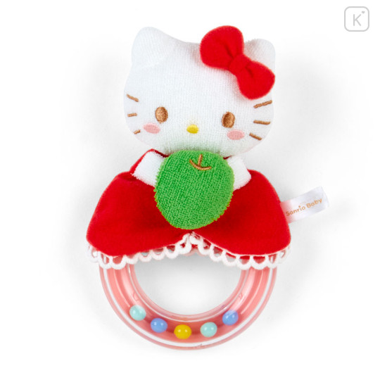 Japan Sanrio Rattle Ring - Hello Kitty / Sanrio Baby - 1