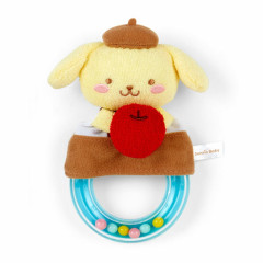 Japan Sanrio Rattle Ring - Pompompurin / Sanrio Baby
