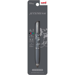Japan Disney Jetstream 4&1 Multi Pen + Mechanical Pencil - Mickey Gray
