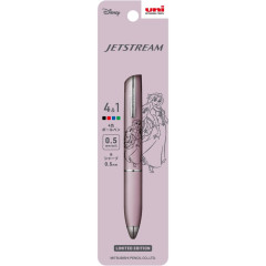 Japan Disney Jetstream 4&1 Multi Pen + Mechanical Pencil - Rapunzel Pink
