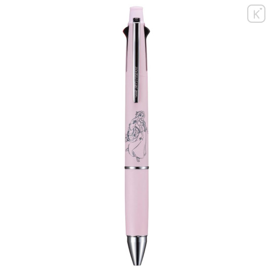 Japan Disney Jetstream 4&1 Multi Pen + Mechanical Pencil - Rapunzel Pink - 2