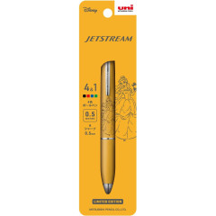 Japan Disney Jetstream 4&1 Multi Pen + Mechanical Pencil - Belle Yellow