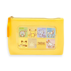 Japan Pokemo Silicon Window Pouch - Pokepeace Yellow