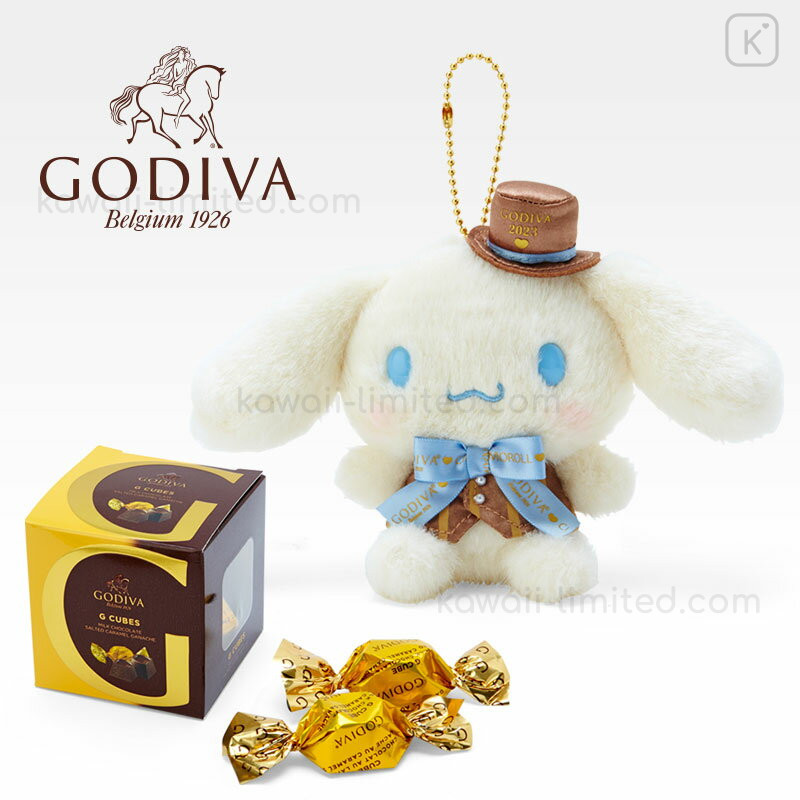 Japan Sanrio Original Mascot Holder - Cinnamoroll : Godiva 2023
