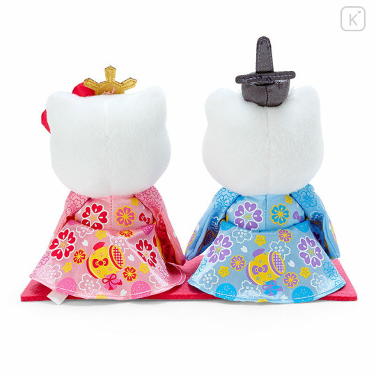 Japan Sanrio Original Hinamatsuri Doll Set - Hello Kitty & Dear Daniel - 2