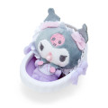 Japan Sanrio Original Cradle Mascot - Kuromi - 1
