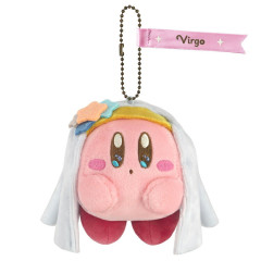 Japan Kirby of the Stars Plush Keychain - Virgo / Horoscope Collection